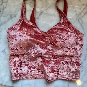 lululemon size 2 velvet pink align tank